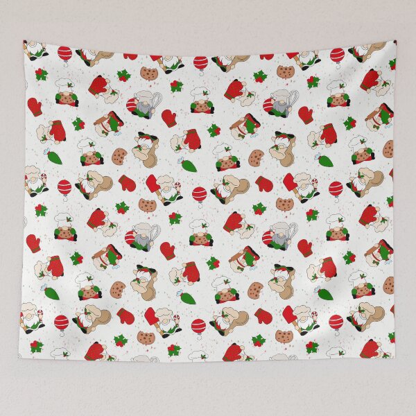 Item preview, White Baking Gnomes designed and sold by SpunkyDoodles.