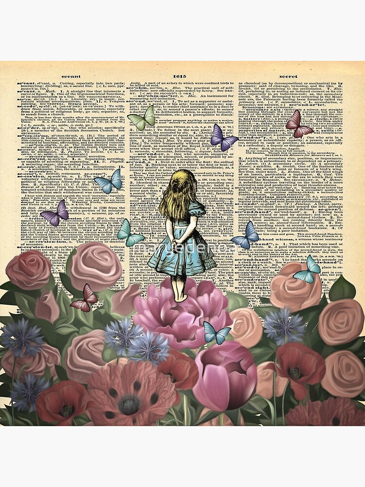 Alice In Wonderland - Wonderland Garden by maryedenoa