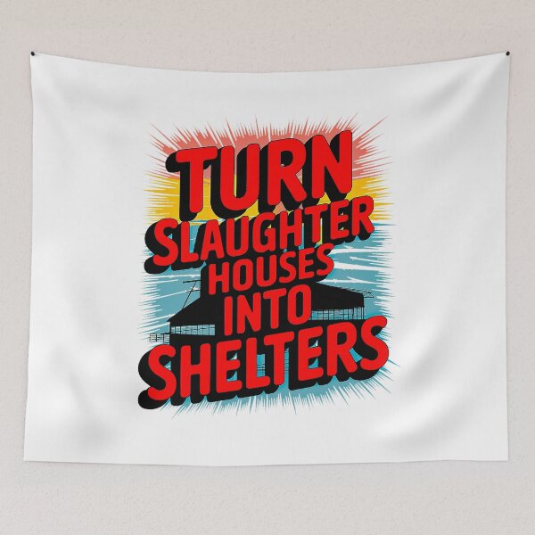 Item preview, Animal Activists Transform Slaughterhouses into Shelters Animals Love designed and sold by Amanda's Factory.