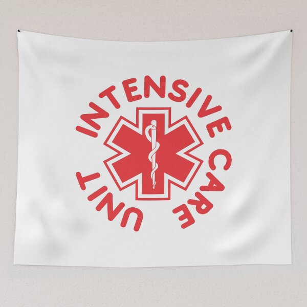 Item preview, Intensive Care Unit - Healthcare Heroes Themed Design for Medical Professionals designed and sold by Colorful-Garden.