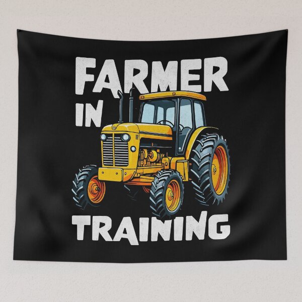 Item preview, Farmer in Training Farming Tractor Lover designed and sold by PrintCrafting.