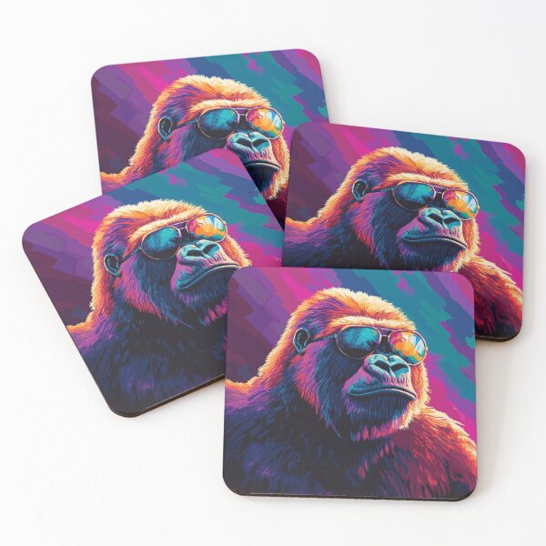 Item preview, Cosmic Gorilla Pixel Art designed and sold by Kaos-Bit.