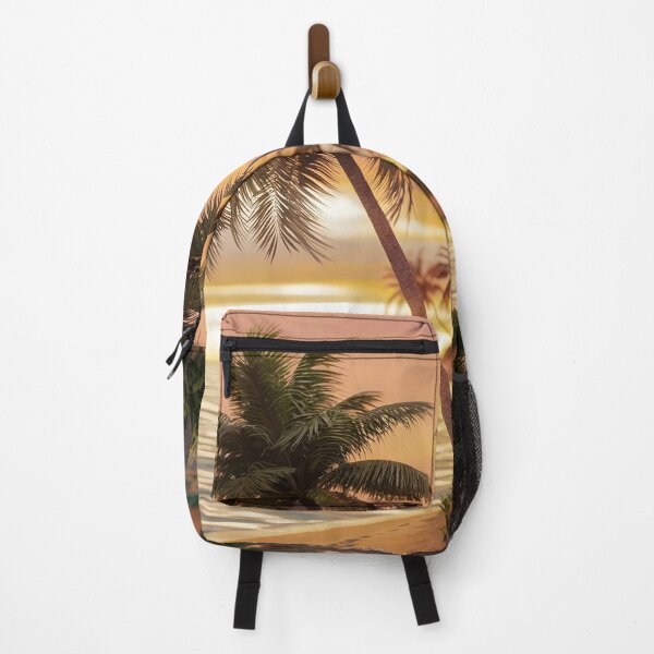 Item preview, palm trees on the beach sand designed and sold by AA-designstore.
