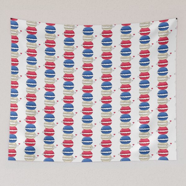 Item preview, Cute Kawaii Illustration of Macarons. French Dish designed and sold by AdiApparel.