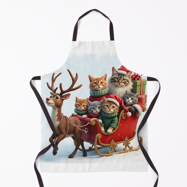 Item preview, Santa Paws Takes the Reins designed and sold by InkExpression.