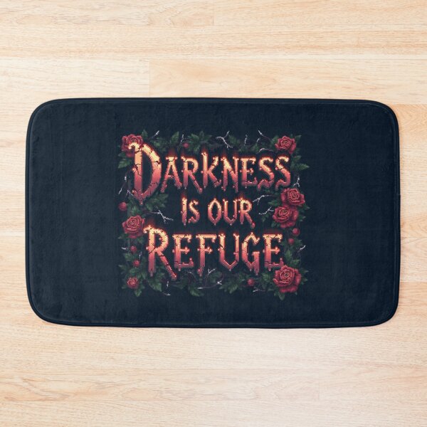 Item preview, Goth Pixel DARKNESS IS OUR REFUGE designed and sold by SignumShop.