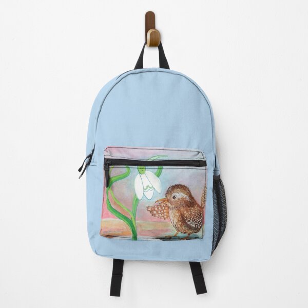 Item preview, Heralds of spring - Wren Bird Talking to Snowdrop designed and sold by Julia Doria.