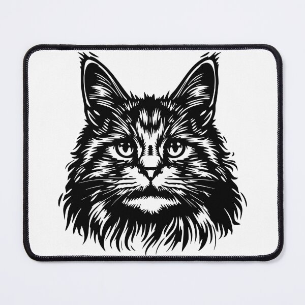 Item preview, American Bobtail Cat Minimalist Line Art designed and sold by House Of Roza.