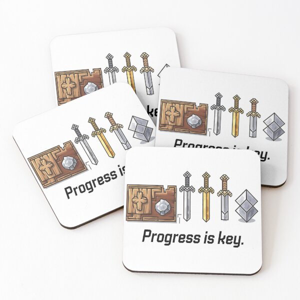 Item preview, Progress is key designed and sold by Thompika.