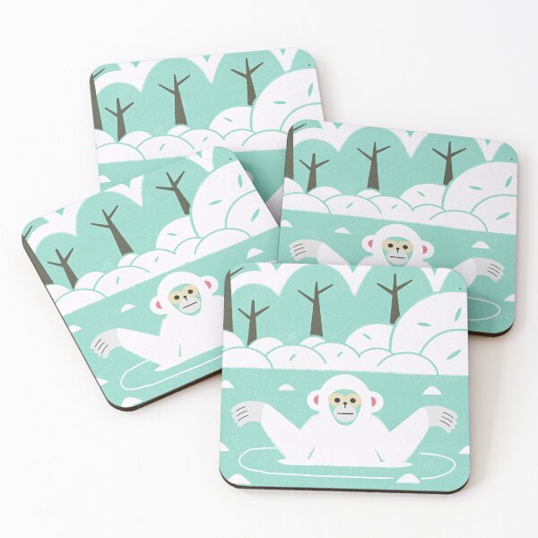 Item preview, Embarassing Snow Monkey スノーモンキー Design designed and sold by pablobroon.