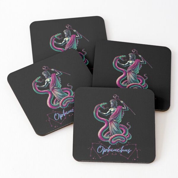 Item preview, Ophiuchus Serpent-Bearer Zodiac Sign designed and sold by ToxiCool.