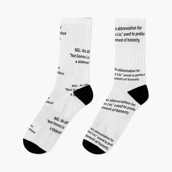 Item preview, NGL Not Gonna Lie Definittion designed and sold by Jonesetcetera.