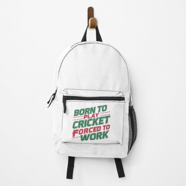Item preview, Born To Play Cricket Forced To Work designed and sold by Jollys-ArtShop.
