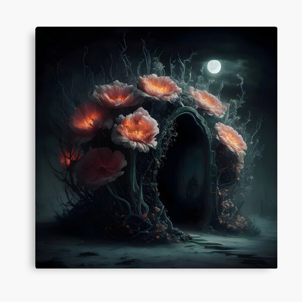 Item preview, flowers / roses hut dark fantasy designed and sold by AA-designstore.