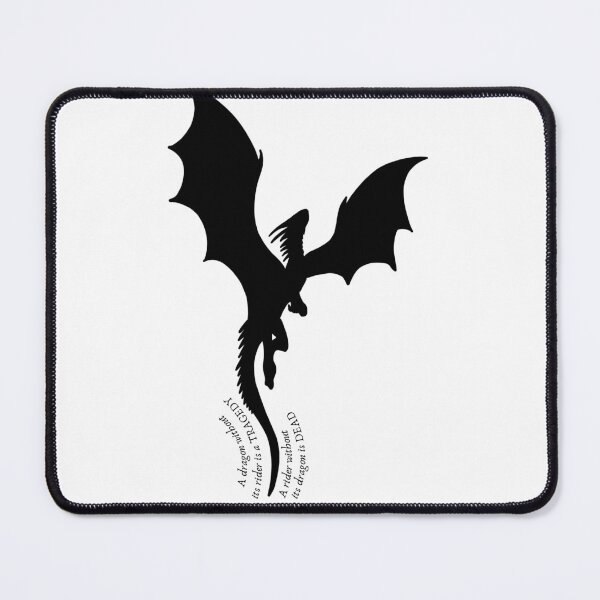 Item preview, Fourth Wing - A Dragon Without Its Rider Is A Tragedy, A Rider Without Its Dragon Is Dead designed and sold by printitoutcl.