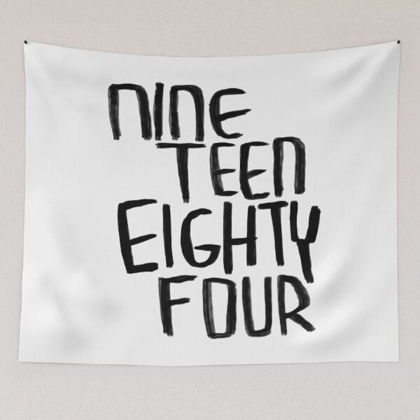 Item preview, Nineteen eighty four, 1984 designed and sold by badlydrawnbabe.