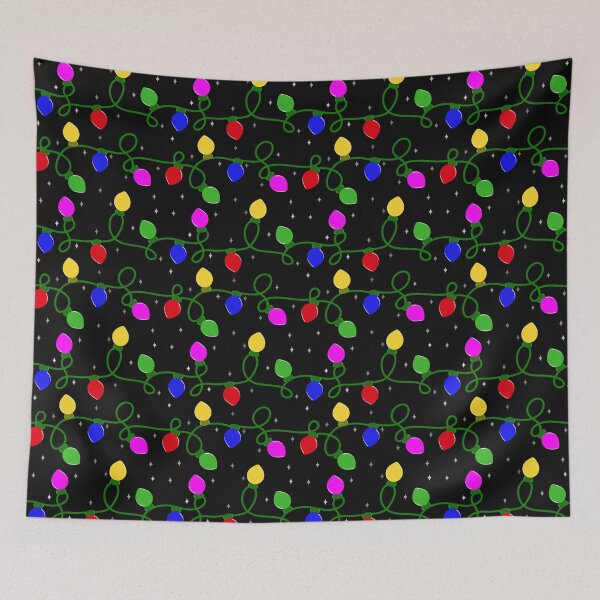 Item preview, Black Christmas Lights designed and sold by SpunkyDoodles.