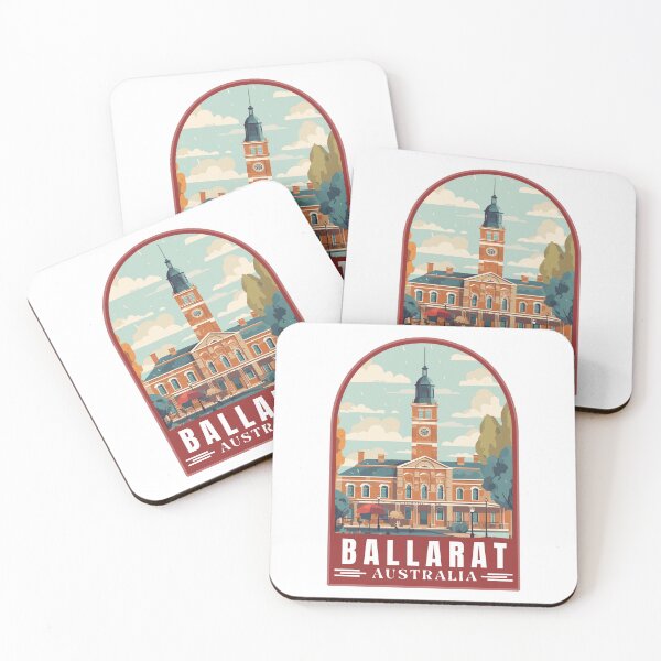 Item preview, Ballarat in Victoria Australia Art Travel Landscape designed and sold by MaateoDesign.