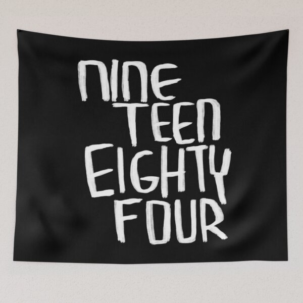 Item preview, Nineteen eighty four, 1984 designed and sold by badlydrawnbabe.
