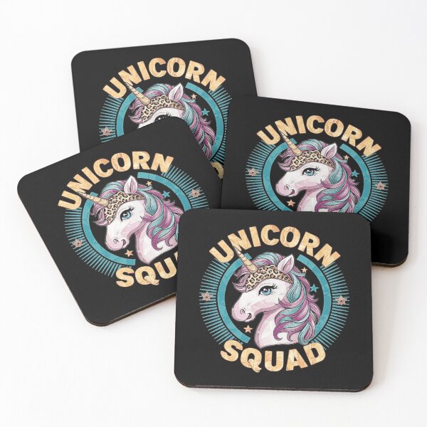 Item preview, Unicorn Squad Leopard Print Magical Team Design designed and sold by love3617.