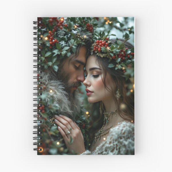 Item preview, Pagan Couple. Winter Solstice Yule. designed and sold by SoniaSarkali.
