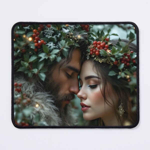 Item preview, Pagan Couple. Winter Solstice Yule. designed and sold by SoniaSarkali.