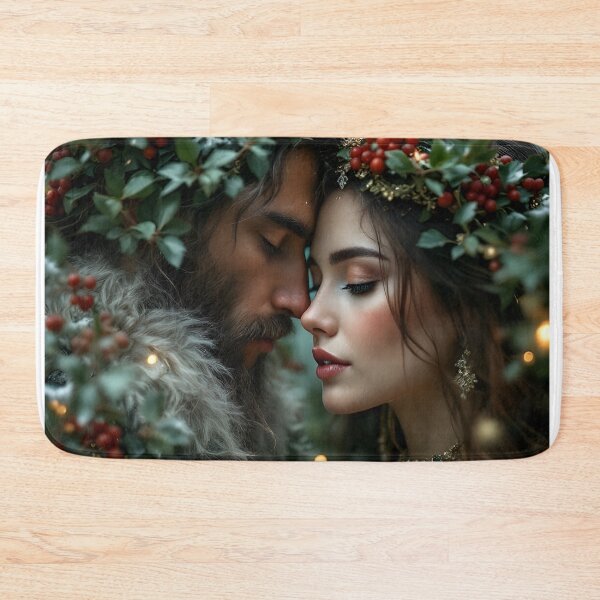 Item preview, Pagan Couple. Winter Solstice Yule. designed and sold by SoniaSarkali.