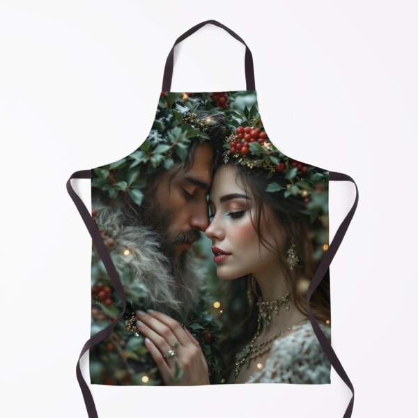 Item preview, Pagan Couple. Winter Solstice Yule. designed and sold by SoniaSarkali.