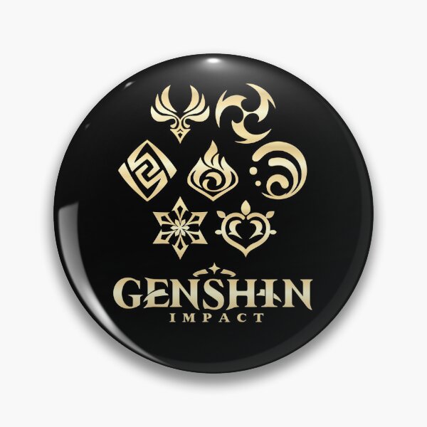 Item preview, Genshin Impact Elements designed and sold by Gamify Store.
