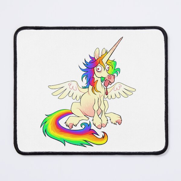 Item preview, Drooling Rainbow Unicorn Pegasus designed and sold by ViggoUno.