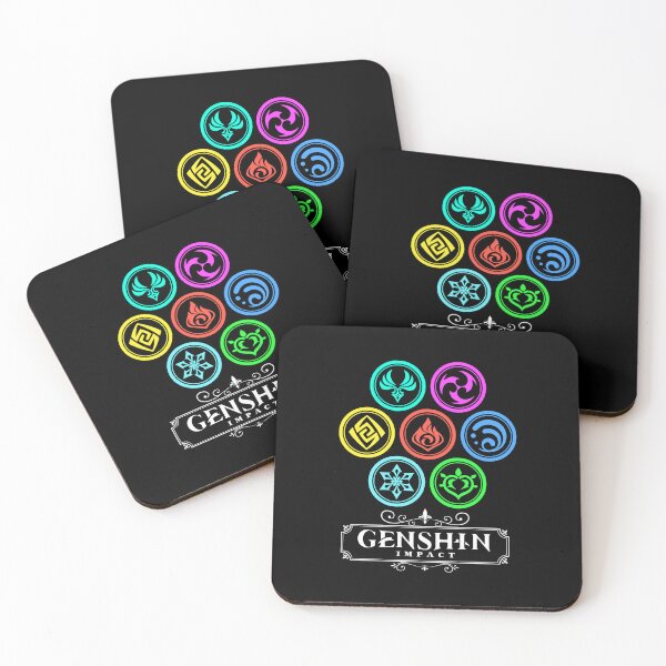 Item preview, Genshin Impact Elements designed and sold by Gamify Store.