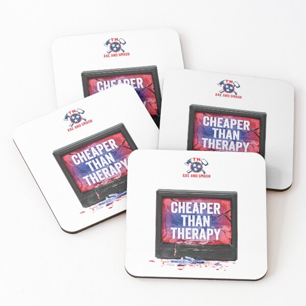 Item preview, Cheaper Than Therapy (for White Background) designed and sold by TNAxeandSmash.