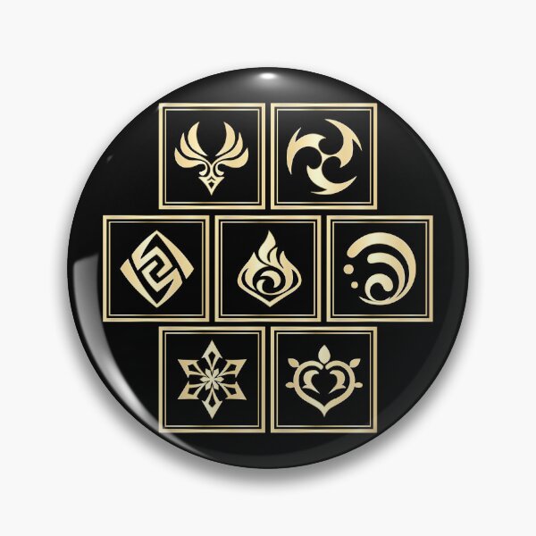 Item preview, Genshin Impact Elements designed and sold by Gamify Store.