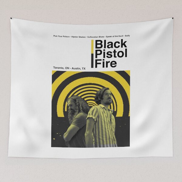Item preview, Black Pistol Fire - Minimal design - Great for posters and stickers! designed and sold by tazz131.