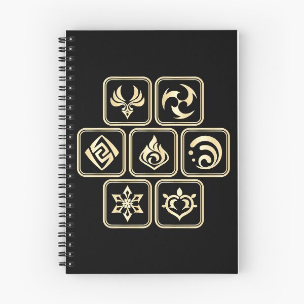 Item preview, Genshin Impact Elements designed and sold by Gamify Store.