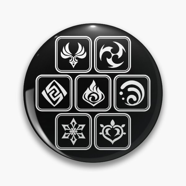 Item preview, Genshin Impact Elements designed and sold by Gamify Store.