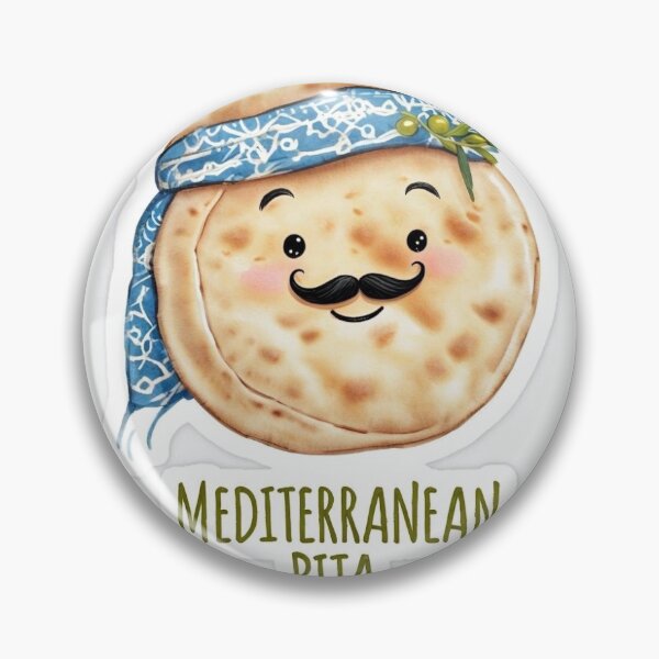Item preview, Mediterranean Pita Bread designed and sold by MamaHiba.