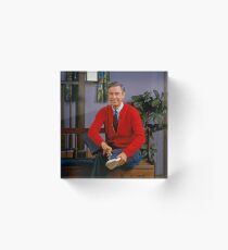 Mr Rogers - Won't you be my Neighbor? Acrylic Block