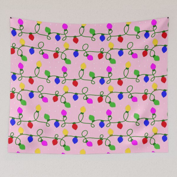 Item preview, Pink Christmas Lights designed and sold by SpunkyDoodles.
