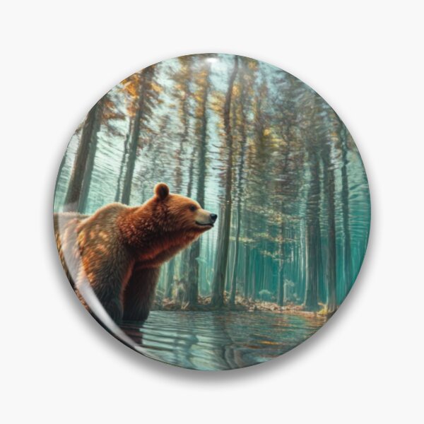 Artikelvorschau, Bär unter Wasser entworfen und verkauft von patternshoprad.