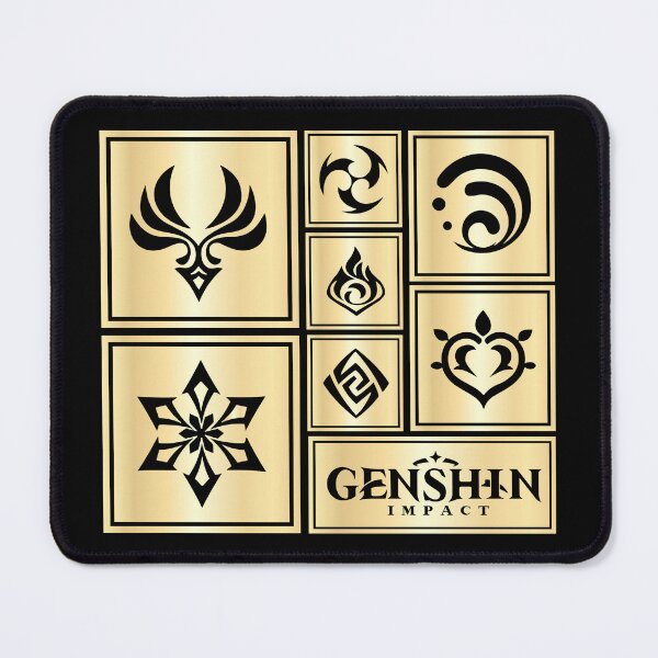Item preview, Genshin Impact Elements designed and sold by Gamify Store.