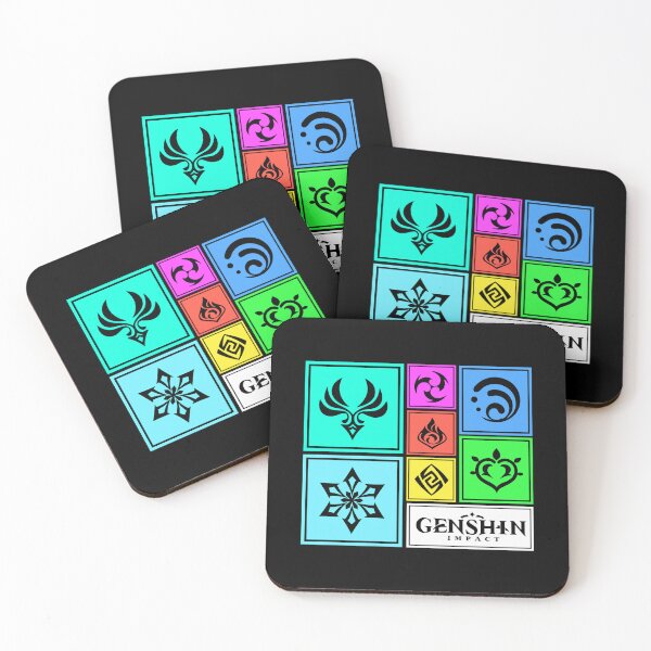 Item preview, Genshin Impact Elements designed and sold by Gamify Store.