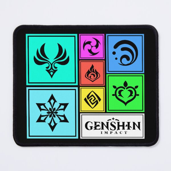 Item preview, Genshin Impact Elements designed and sold by Gamify Store.