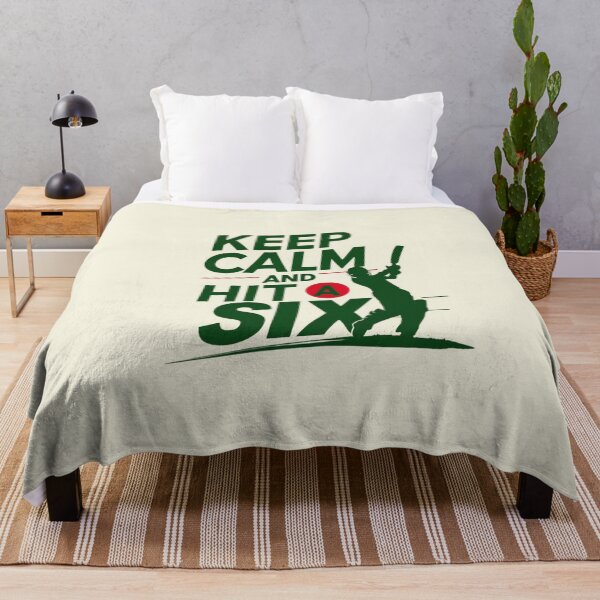 Item preview, Keep Calm And Hit A Six designed and sold by Jollys-ArtShop.