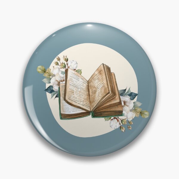 Item preview, Watercolor Books with Flowers designed and sold by CMB-Editing.