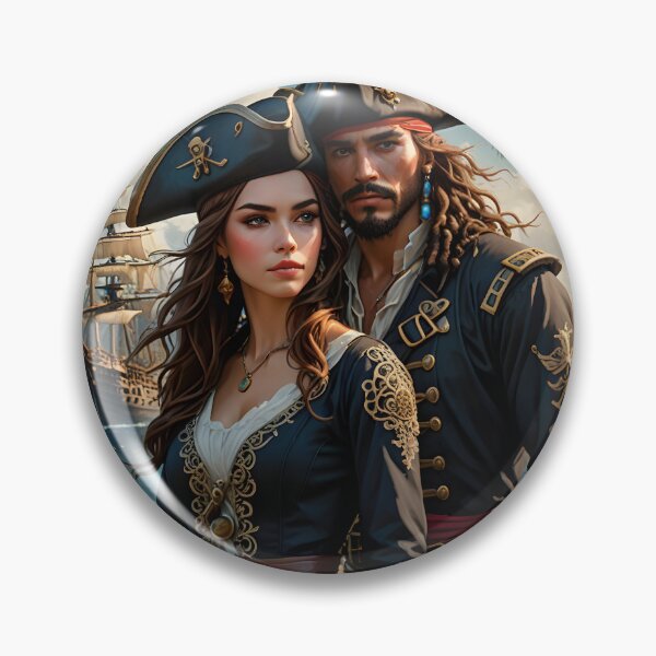 Item preview, The Pirate Couple designed and sold by SoniaSarkali.