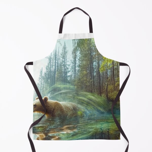 Artikelvorschau, Schwimmbär entworfen und verkauft von patternshoprad.