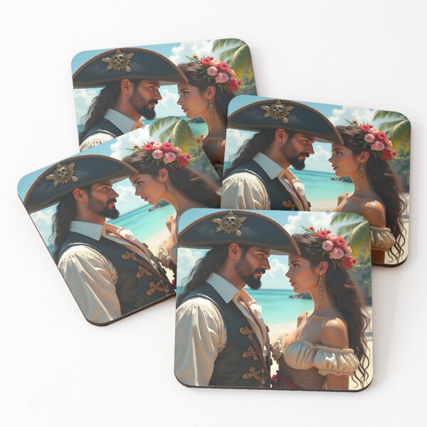 Item preview, The Pirate Couple designed and sold by SoniaSarkali.