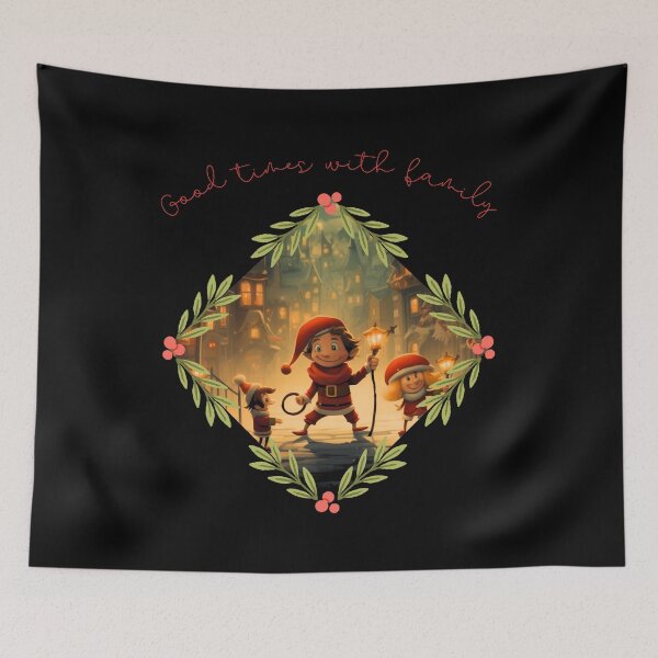 Item preview, Festive Family Joy in a Magical Town designed and sold by Creative world!.