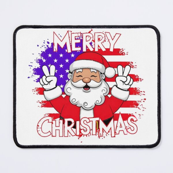 Item preview, Papai Noel com bandeira Estados Unidos designed and sold by NewUrbanStyle.